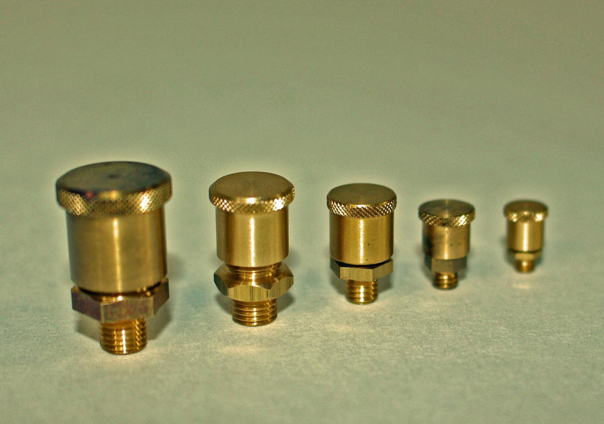 M10 X 1mm Brass Grease Cup Oiler - 3ml Screw-On Cap For Hit Miss Engine